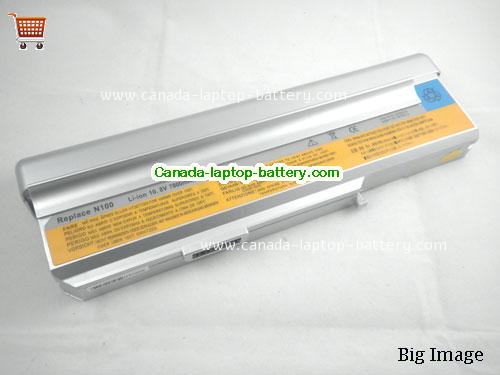 LENOVO 3000 N100 0689 Replacement Laptop Battery 6600mAh 10.8V Silver Li-ion