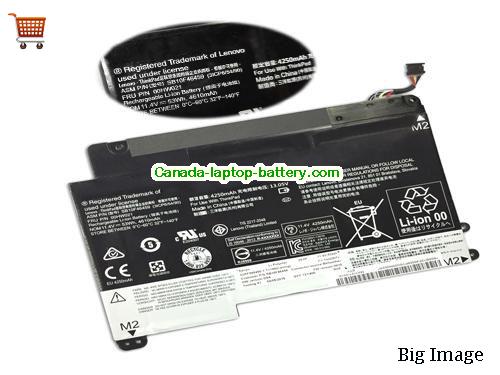 Genuine LENOVO Yoga 460 20EM-CT01WW Battery 4540mAh, 53Wh , 11.4V, Black , Li-Polymer