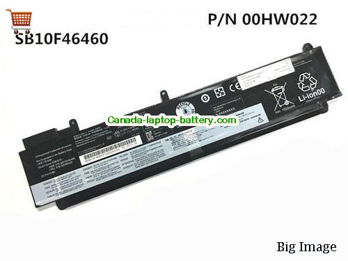 Genuine LENOVO ThinkPad T460s (20FA-002UAU) Battery 24Wh, 11.25V, Black , Li-ion