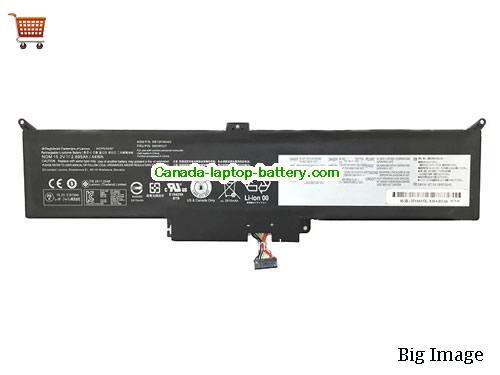 Genuine LENOVO ThinkPad Yoga 260 Battery 2895mAh, 44Wh , 15.2V, Black , Li-ion