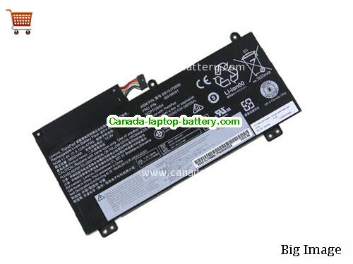 Genuine LENOVO THINKPAD E570P Battery 4120mAh, 47Wh , 11.4V, Black , Li-Polymer