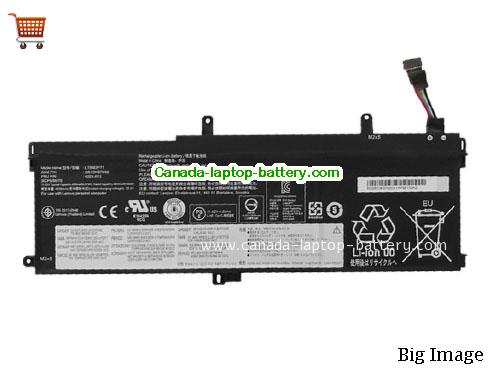 Genuine LENOVO ThinkPad P53s-20N6000THV Battery 4922mAh, 57Wh , 11.58V, Black , Li-Polymer