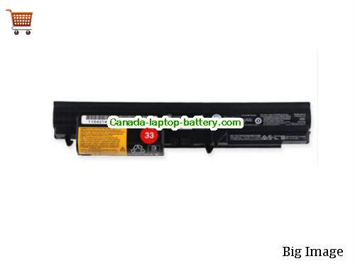 Genuine LENOVO 42T4555 Battery 2600mAh, 38Wh , 14.4V, Black , Li-ion