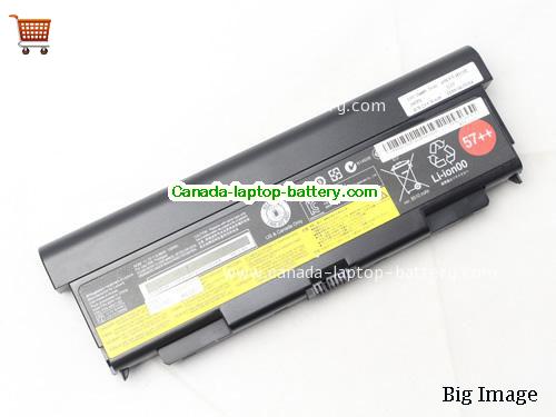 Genuine LENOVO T540P Battery 100Wh, 8.96Ah, 11.1V, Black , Li-ion