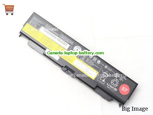 Genuine LENOVO ThinkPad W540(20BHS08HCD) Battery 48Wh, 4.4Ah, 10.8V, Black , Li-ion