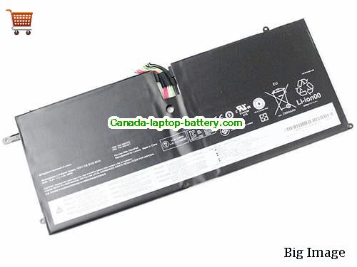 Genuine LENOVO ThinkPad New X1 Carbon20BTA07CCD Battery 46Wh, 3.11Ah, 14.8V, Black , Li-polymer