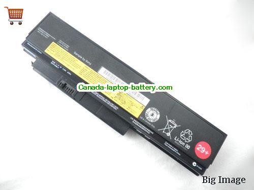 LENOVO ThinkPad X220 Series Replacement Laptop Battery 63Wh 11.1V Black Li-ion
