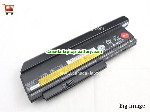 Genuine LENOVO ThinkPad X220 Series Battery 6600mAh, 11.1V, Black , Li-ion