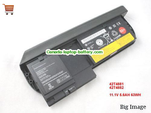 Genuine LENOVO Tablet ThinkPad X220t Battery 63Wh, 11.1V, Black , Li-ion