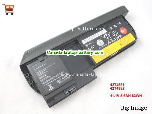 Genuine LENOVO 42T4877l Battery 63Wh, 11.1V, Black , Li-ion