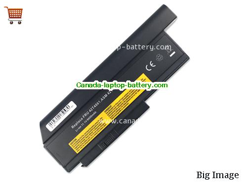 LENOVO 45N1027 Replacement Laptop Battery 6600mAh 11.1V Black Li-ion