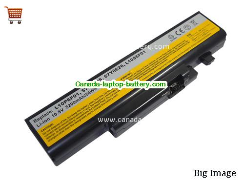 LENOVO FRU 121001074 Replacement Laptop Battery 5200mAh, 56Wh  10.8V Black Li-ion