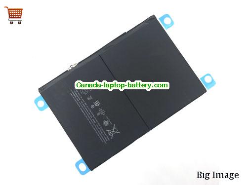 APPLE Ipad Air1 Replacement Laptop Battery 8827mAh, 32.9Wh  3.73V Black Li-Polymer