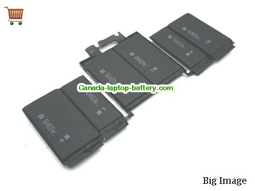APPLE 020-02497 Replacement Laptop Battery 5086mAh, 58Wh  11.41V Black Li-Polymer