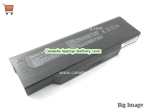 FUJITSU Amilo L 1300 Replacement Laptop Battery 6600mAh 11.1V Black Li-ion