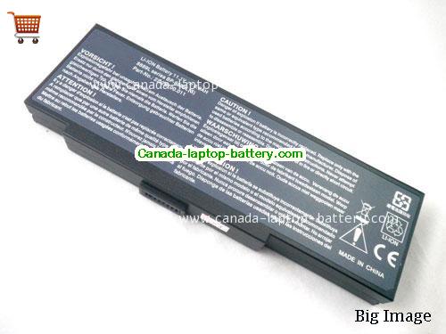 NEC Versa M500 Replacement Laptop Battery 6600mAh 11.1V Black Li-ion