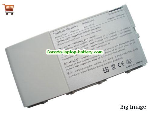 MITAC MiNote M8640 Replacement Laptop Battery 4400mAh 14.8V Grey Li-ion