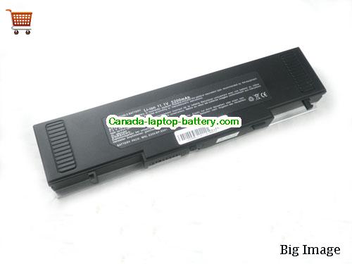 MITAC 441677395001 Replacement Laptop Battery 4400mAh 11.1V Black Li-ion