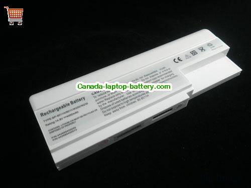 Canada Replacement Laptop Battery for  WINBOOK W200, 442685400002, 442685400014, BP-8011S,  White, 4400mAh 14.8V