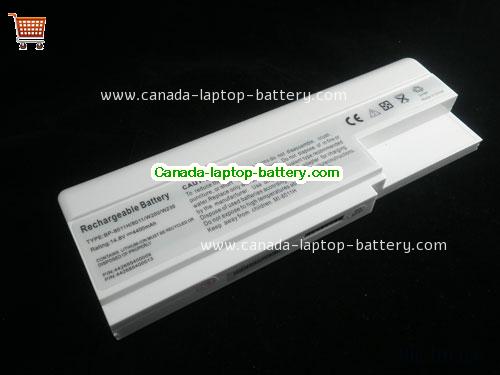 MITAC 442685430004 Replacement Laptop Battery 4400mAh 14.8V White Li-ion