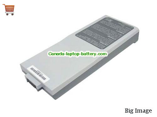 Canada Replacement Laptop Battery for  NATCOMP anote I-1014, anote PIII 866 7521, anote I-1214, anote I-1114,  Grey, 4400mAh 14.8V