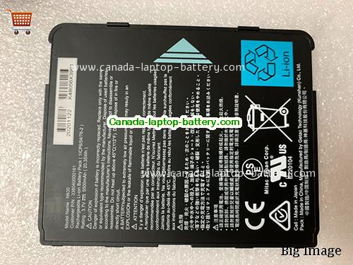 Canada Genuine N630 Battery 338040000161 for Mitac 3.7V 5500mah 20.35Wh