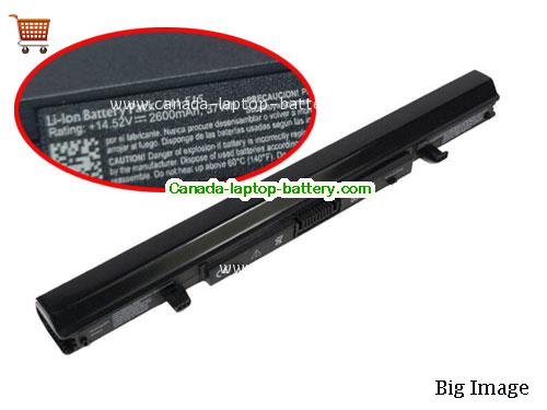 Canada Original Laptop Battery for   Black, 2600mAh, 37Wh  14.52V