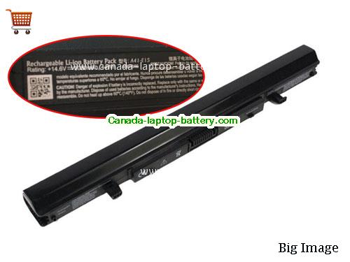 Canada Original Laptop Battery for  MEDION MD60394, MD60111, MD60329, Akoya E6435,  Black, 3050mAh, 44Wh  14.6V