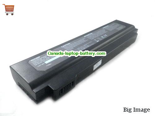 HASEE DC07-N1057-05A Replacement Laptop Battery 4300mAh 10.8V Black Li-ion