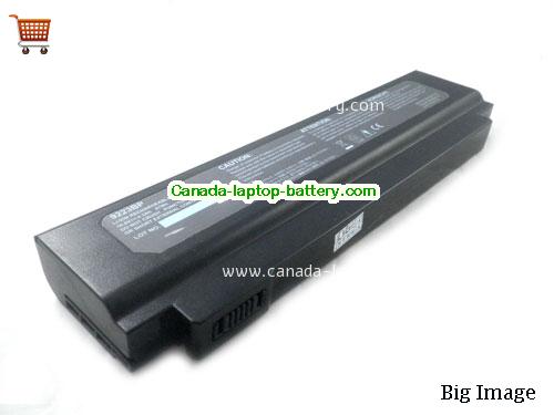 HASEE CV27 Replacement Laptop Battery 4300mAh 10.8V Black Li-ion