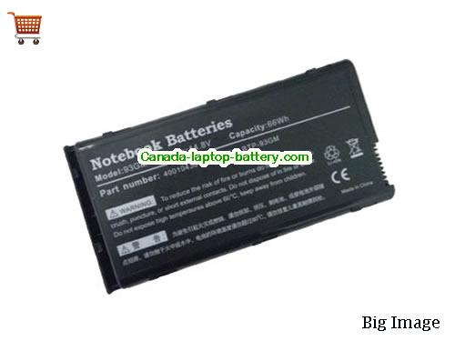 MEDION BTP-AxBM Replacement Laptop Battery 66Wh 14.8V Black Li-ion