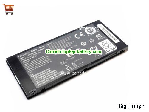 MSI EK18901C01 Replacement Laptop Battery 2700mAh, 39Wh  14.8V Black Li-Polymer