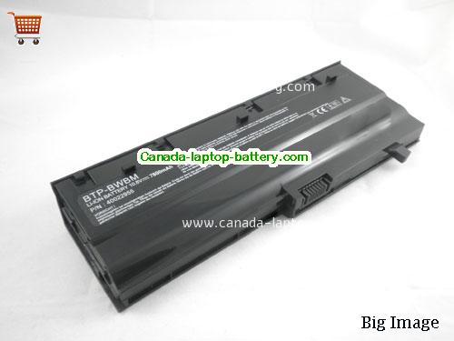 MEDION MD96582 Replacement Laptop Battery 6600mAh 10.8V Black Li-ion