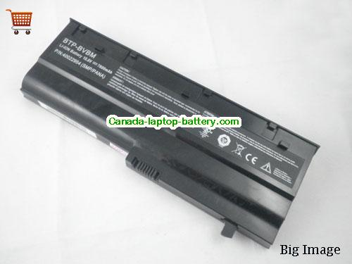 Genuine MEDION BTP-C2BM Battery 7800mAh, 10.8V, Black , Li-ion