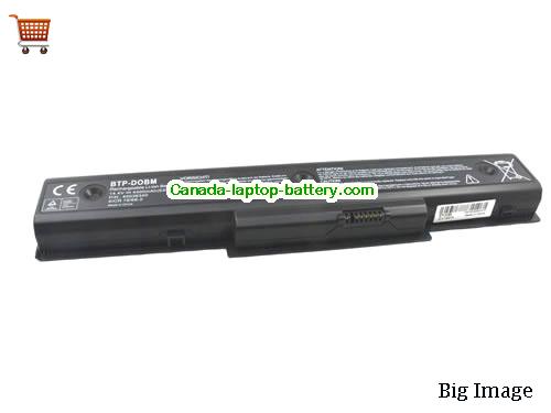 Canada Replacement Laptop Battery for  MSI BTP-DOBN,  Black, 4400mAh 14.4V