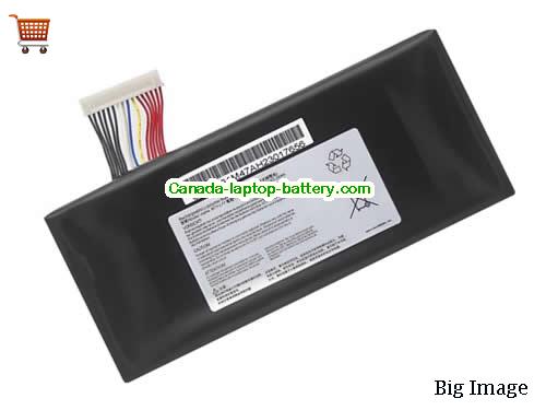 MSI GT72 6QD81FD Replacement Laptop Battery 6600mAh, 73Wh  11.1V Black Li-ion