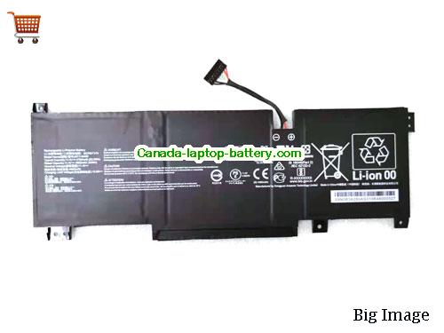 Genuine MSI Pulse GL76 11UDK-022TW Battery 4700mAh, 53.5Wh , 11.4V, Black , Li-Polymer