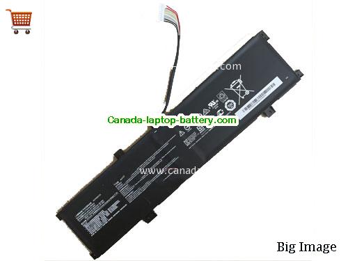 Genuine MSI Alpha 15 A3DDK Battery 5845mAh, 90Wh , 15.4V, Black , Li-ion