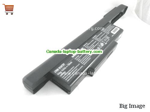 Canada Original Laptop Battery for   Black, 7200mAh 10.8V