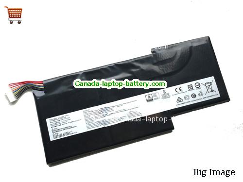 Genuine MSI GF63 8RD Battery 4600mAh, 52.4Wh , 11.4V, Black , Li-Polymer