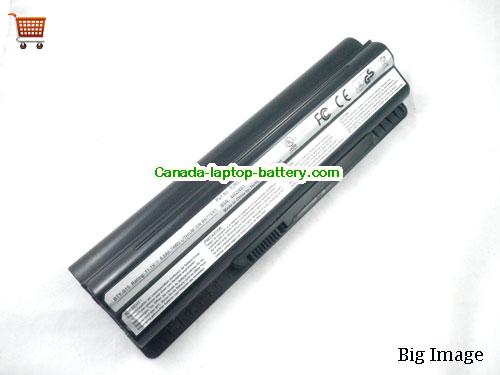 MSI FX400 Series Replacement Laptop Battery 6600mAh 11.1V Black Li-ion