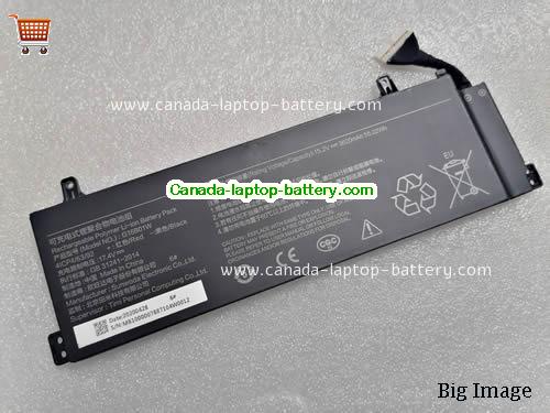 Genuine XIAOMI G16B01W Battery 3620mAh, 55.02Wh , 15.2V, Black , Li-Polymer