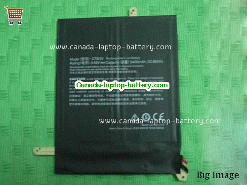 Canada MSI GTM10 Battery 3.65V 8400Mah