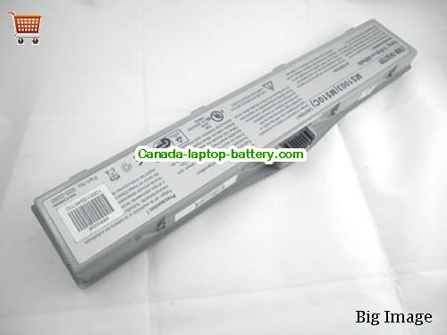 Canada Replacement Laptop Battery for   Grey, 4400mAh 14.4V
