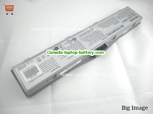 MSI MS1003 Replacement Laptop Battery 4400mAh 14.4V Grey Li-ion