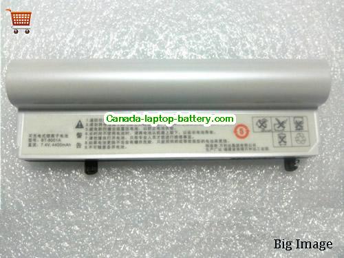 Canada Genuine malata BT-8001A BT-8001 Battery Silver 7.4v 4400mah