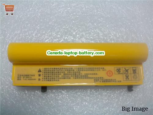 Canada Genuine malata BT-8001A BT-8001 Yellow Battery 7.4v 4400mah