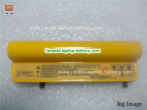 Genuine MALATA BT-893 Battery 4400mAh, 7.4V, Yellow , Li-ion