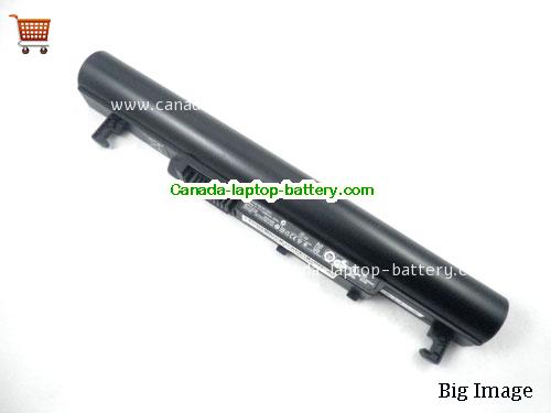 Canada MSI BTY-S16, BTY-S17, Wind U160 Laptop Battery, 2200mah, Black