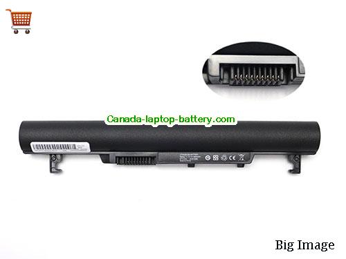 MSI Wind U160DX Series Replacement Laptop Battery 2200mAh, 24Wh  11.1V Black Li-ion